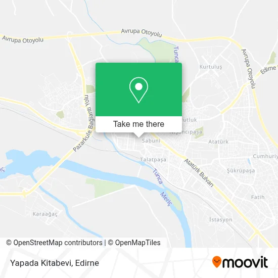 Yapada Kitabevi map