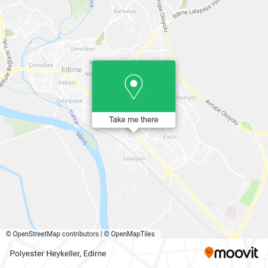 Polyester Heykeller map