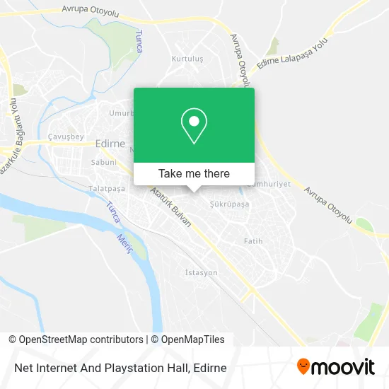 Net Internet And Playstation Hall map