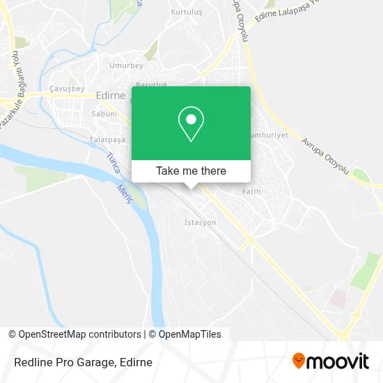Redline Pro Garage map