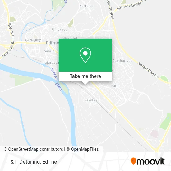 F & F Detailing map