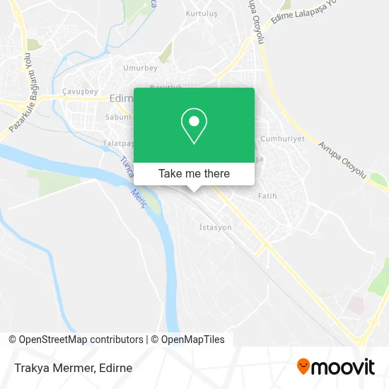 Trakya Mermer map