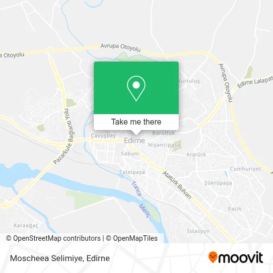 Moscheea Selimiye map