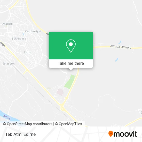 Teb Atm map