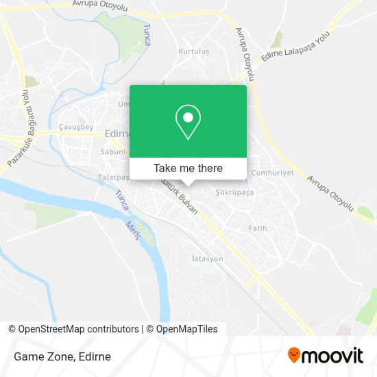 Game Zone map