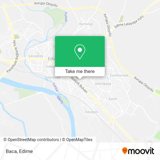 Baca map