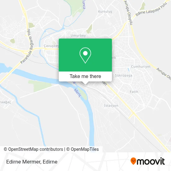 Edirne Mermer map