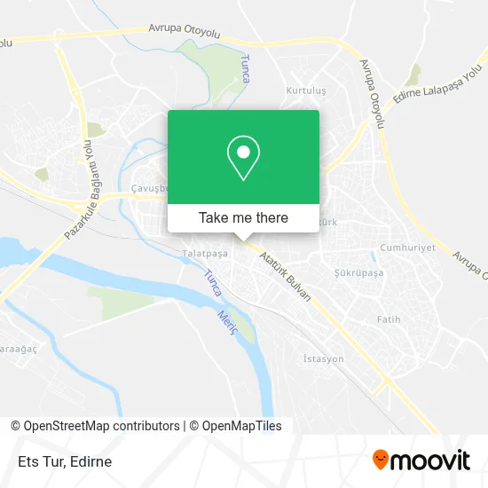 Ets Tur map