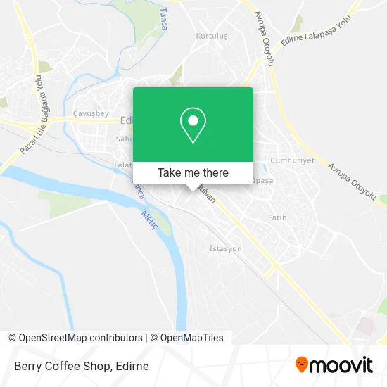 Berry Coffee Shop map