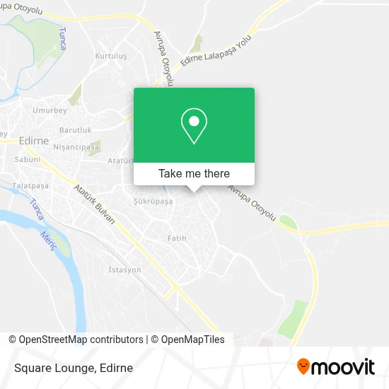 Square Lounge map