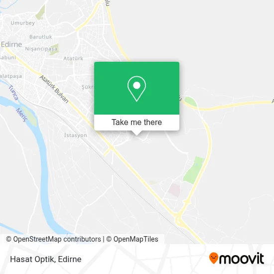 Hasat Optik map
