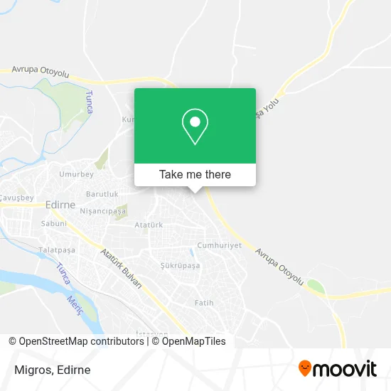 Migros map