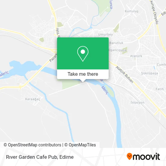 Rıver Garden Cafe Pub map