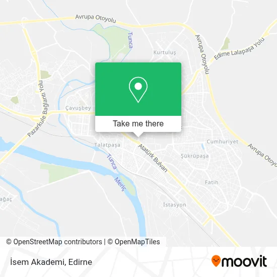 İsem Akademi map