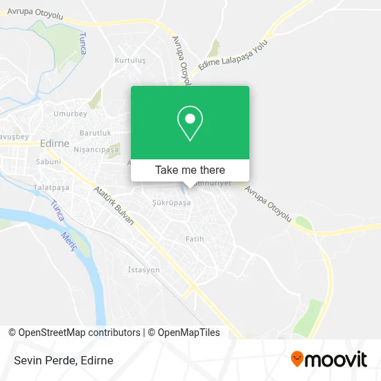 Sevin Perde map