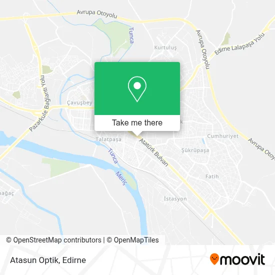 Atasun Optik map
