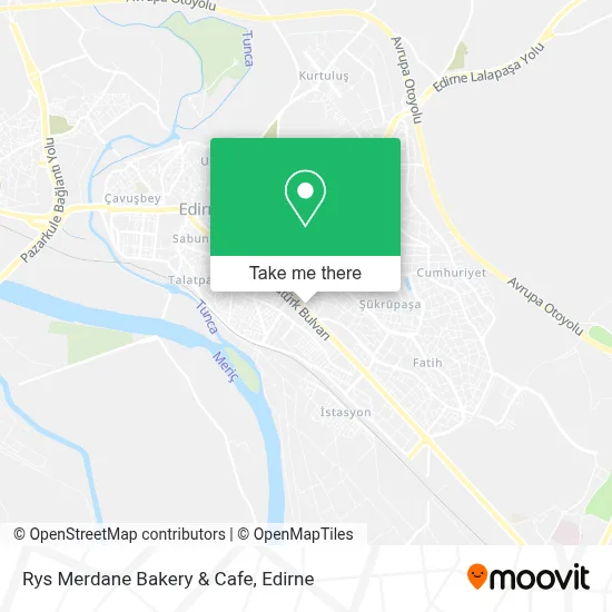 Rys Merdane Bakery & Cafe map