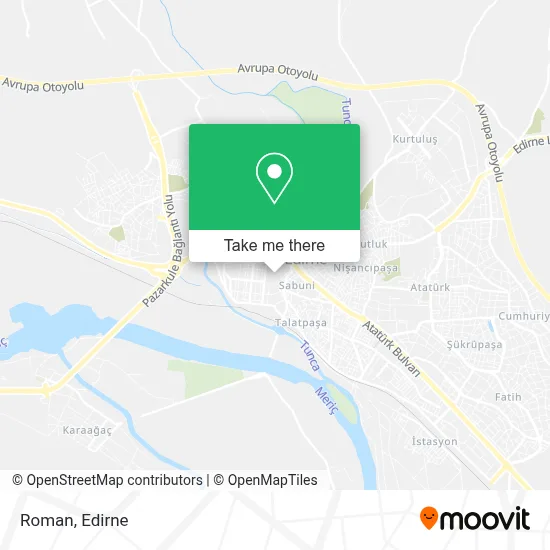Roman map