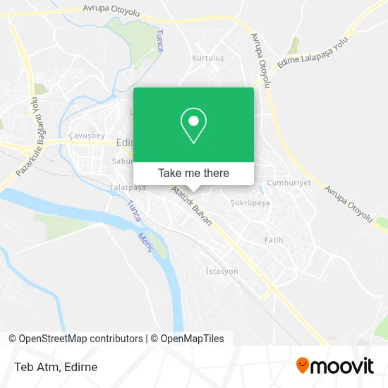 Teb Atm map