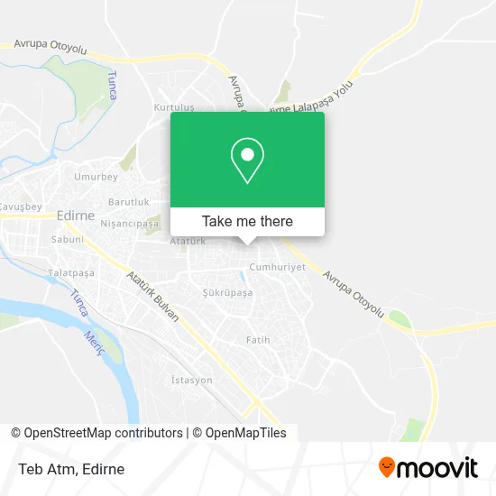 Teb Atm map