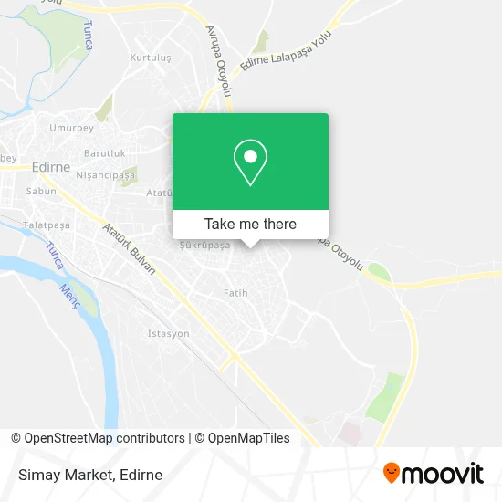 Simay Market map