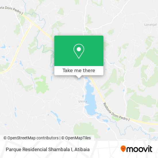 Parque Residencial Shambala I map