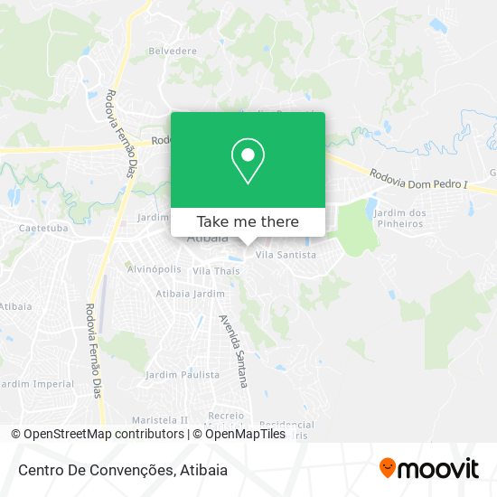 Centro De Convenções map