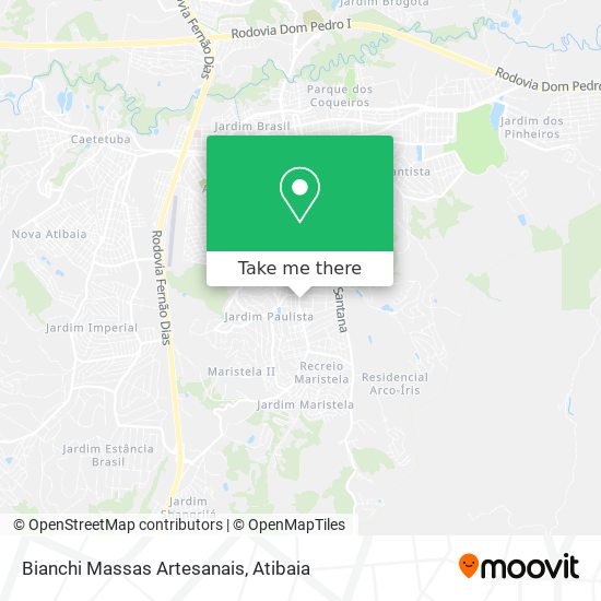 Bianchi Massas Artesanais map