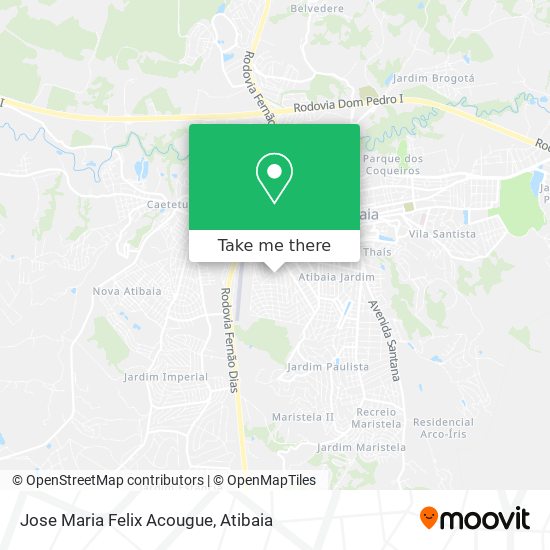 Jose Maria Felix Acougue map