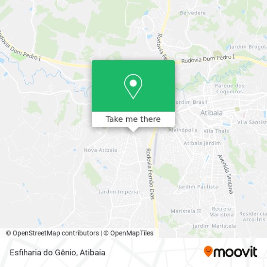 Esfiharia do Gênio map
