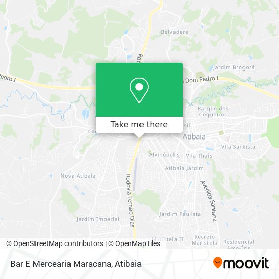 Bar E Mercearia Maracana map