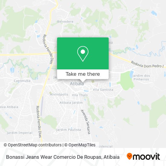 Bonassi Jeans Wear Comercio De Roupas map