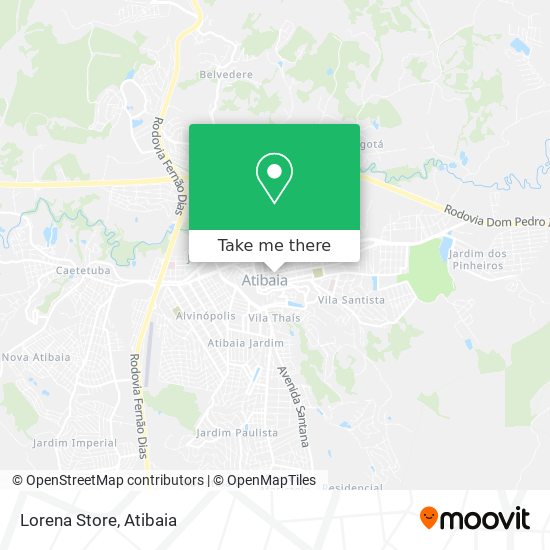 Lorena Store map