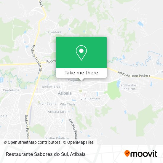 Restaurante Sabores do Sul map