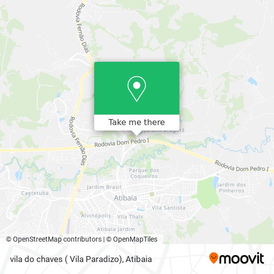 vila do chaves ( Vila Paradizo) map
