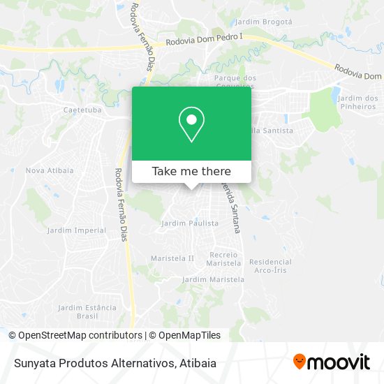 Sunyata Produtos Alternativos map