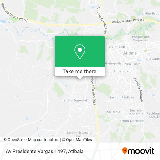 Av Presidente Vargas 1497 map