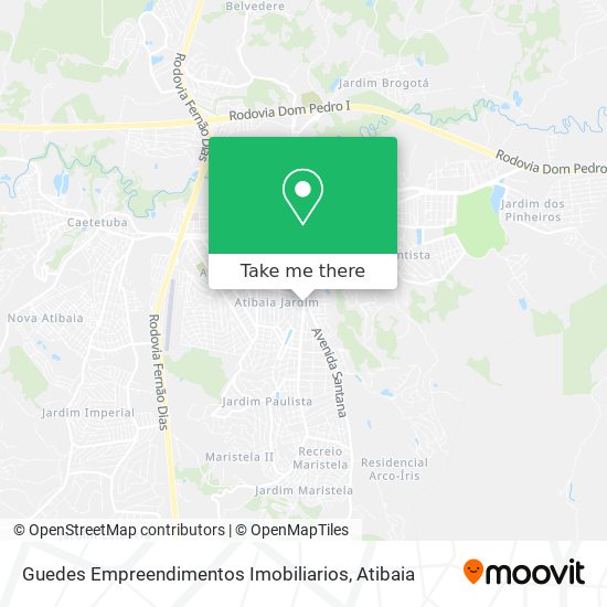 Guedes Empreendimentos Imobiliarios map
