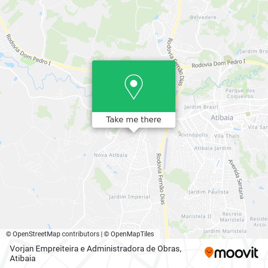Vorjan Empreiteira e Administradora de Obras map
