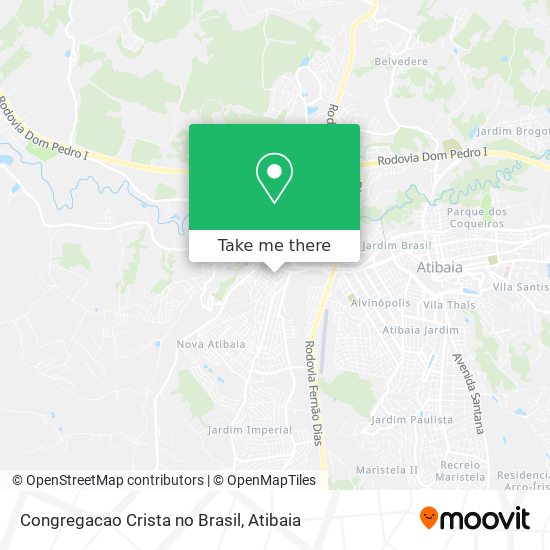 Congregacao Crista no Brasil map