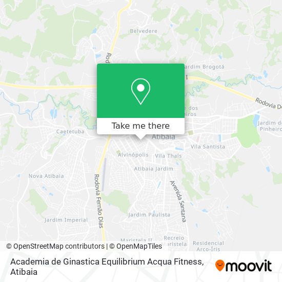 Academia de Ginastica Equilibrium Acqua Fitness map