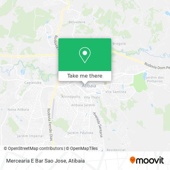 Mercearia E Bar Sao Jose map