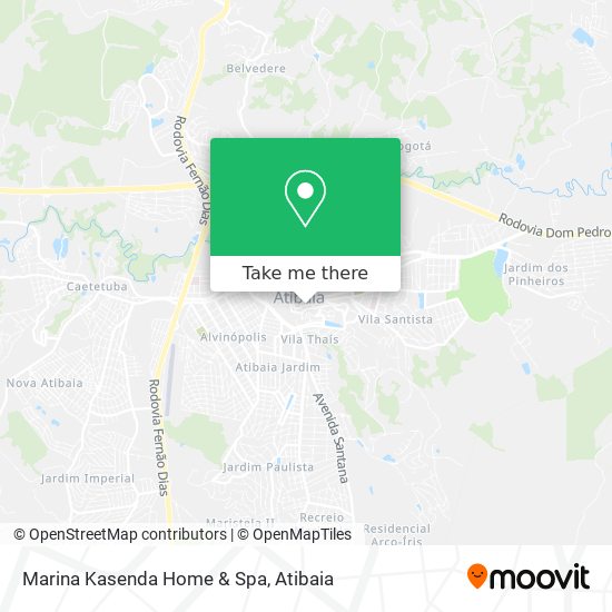 Marina Kasenda Home & Spa map