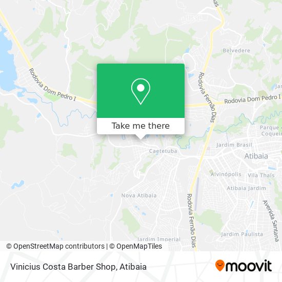 Vinicius Costa Barber Shop map