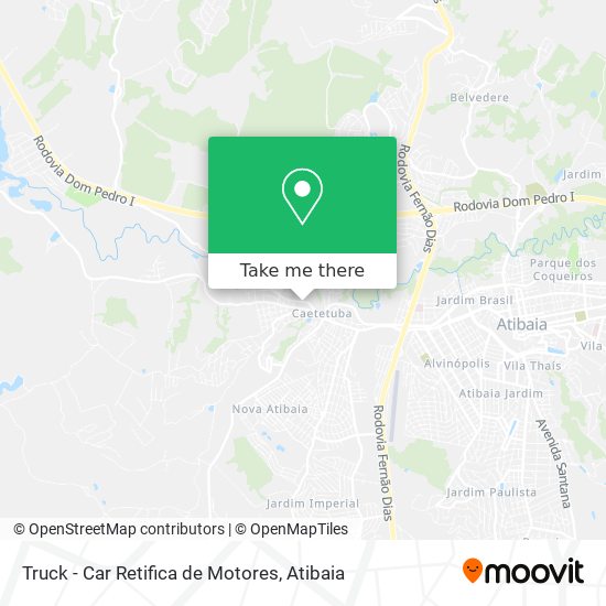 Truck - Car Retifica de Motores map