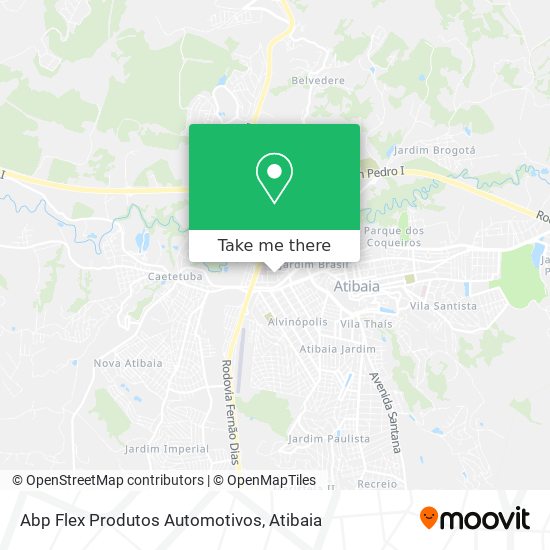 Abp Flex Produtos Automotivos map