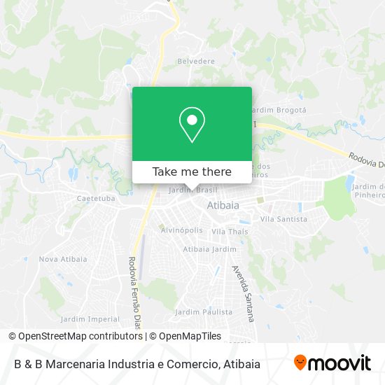 B & B Marcenaria Industria e Comercio map
