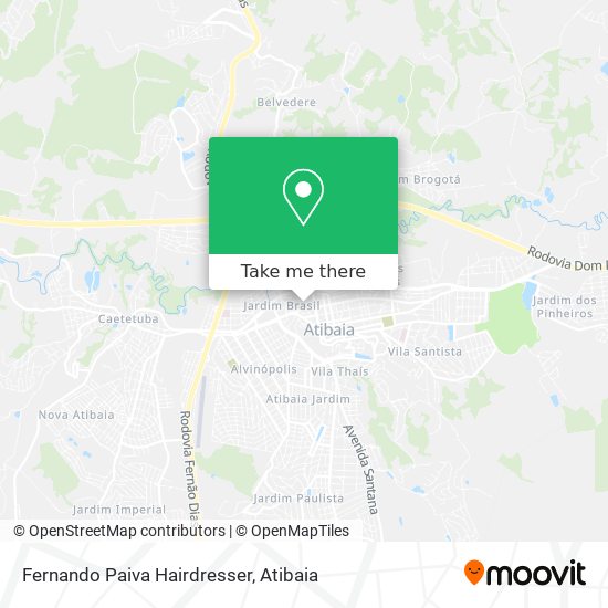 Fernando Paiva Hairdresser map