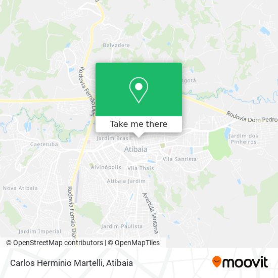 Carlos Herminio Martelli map