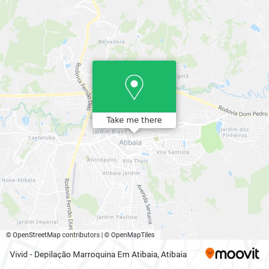 Vivid - Depilação Marroquina Em Atibaia map